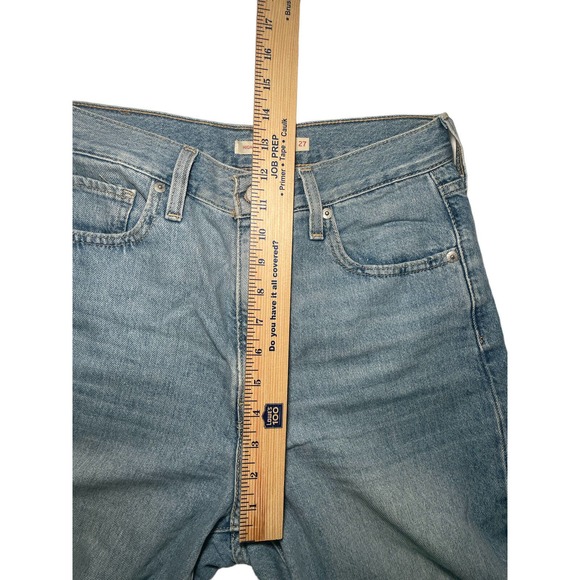 Levi's Women's High Waisted Straight Jeans size 27 Light blue - Picture 8 of 9
